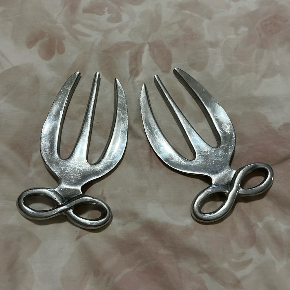 Salad Mixing Serving Forks Set of 2, 5 1/2” X 3”
